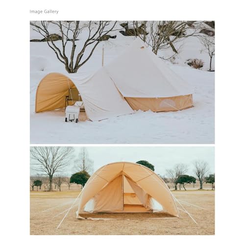 Canvas Bell Tent with Stove Jack, 4 Season, 10/13ft I689