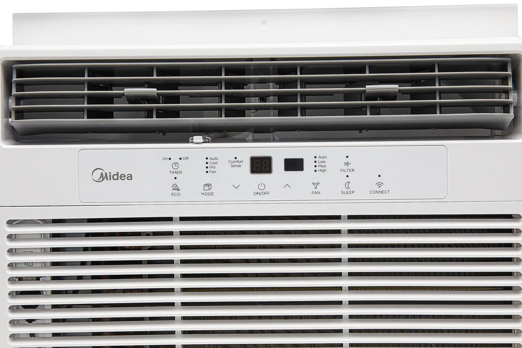 12,000 BTU 115V Smart Window Air Conditioner with Remote, White Y210182