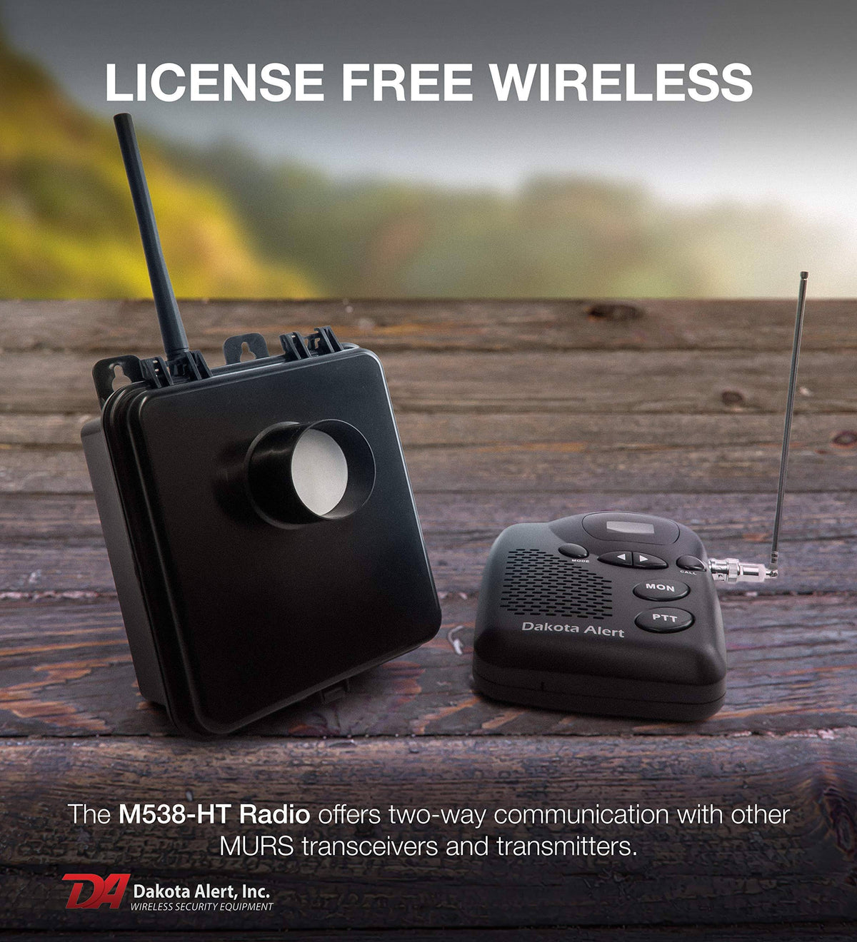 Wireless Motion Detection Kit Base Station Radio J328892