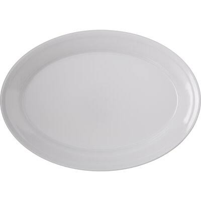 Melamine Oval Platter Set of 24 White T258