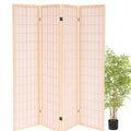 4 Panel Wooden Room Divider Screen Q391346