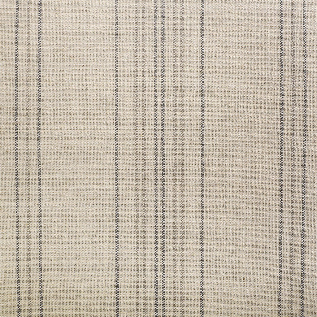 Beige Stripe Upholstered Office Chair with Wheels G53903