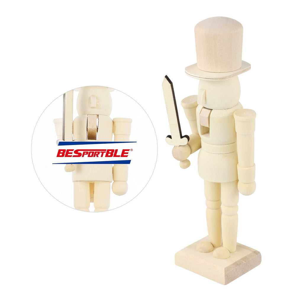 Unfinished Wooden Nutcracker Doll N901702