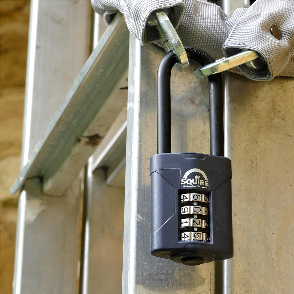 Blue 50 mm 4 Wheel Combination Padlock, Pack of 2 K798