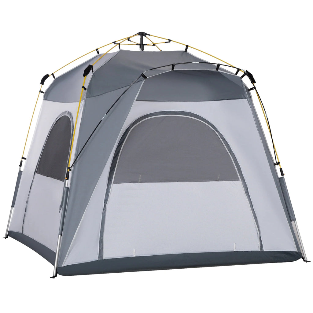 4 Person Pop Up Tent with Windows and Doors L879721