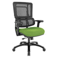 Black Mesh Back Chair with Shiny Black Base E420157