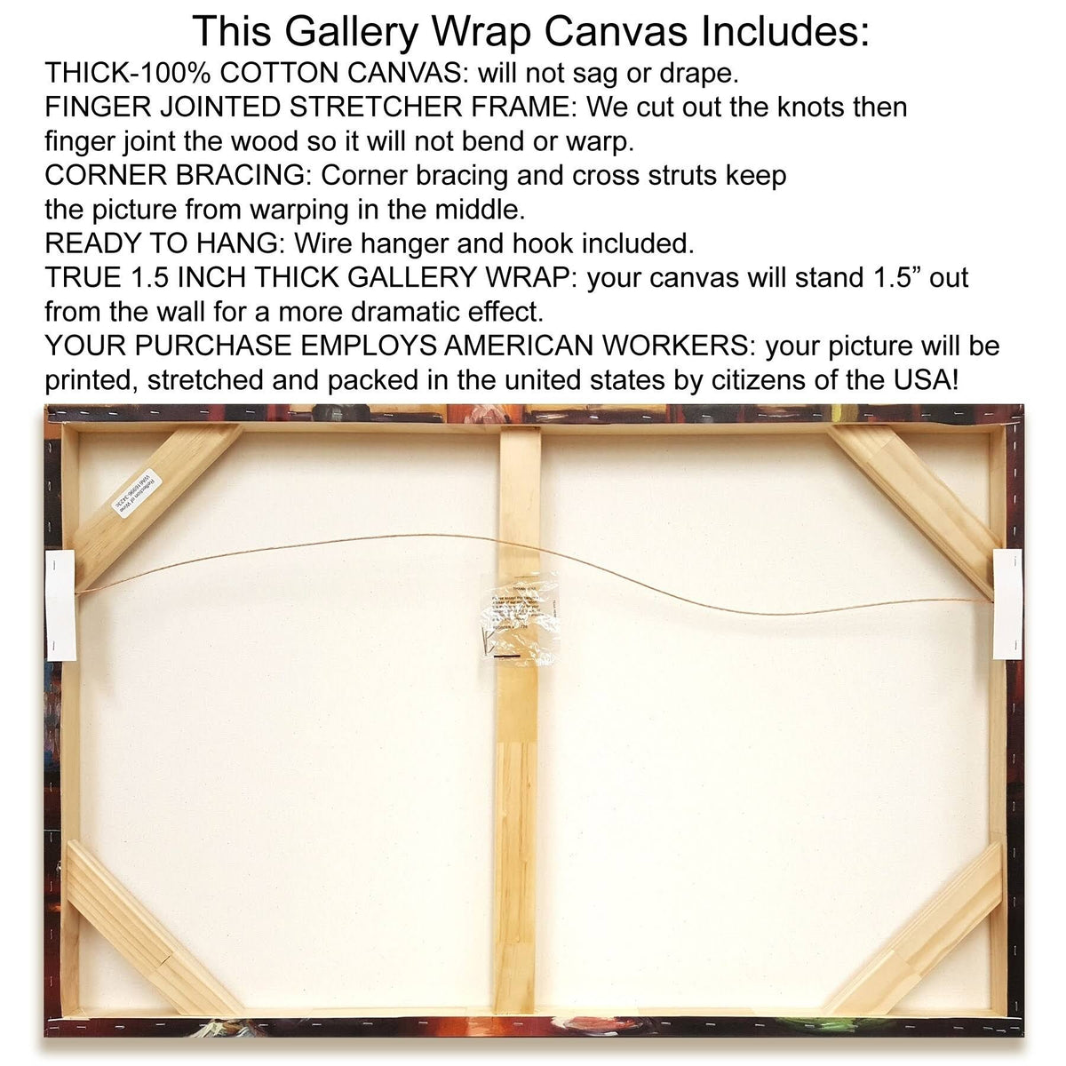 21x22 x 32x22 Giclee on Gallery Wrap Canvas N2858