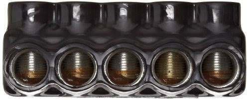 Black Insulated Multi Cable Connector 5 Ports 600 L98812