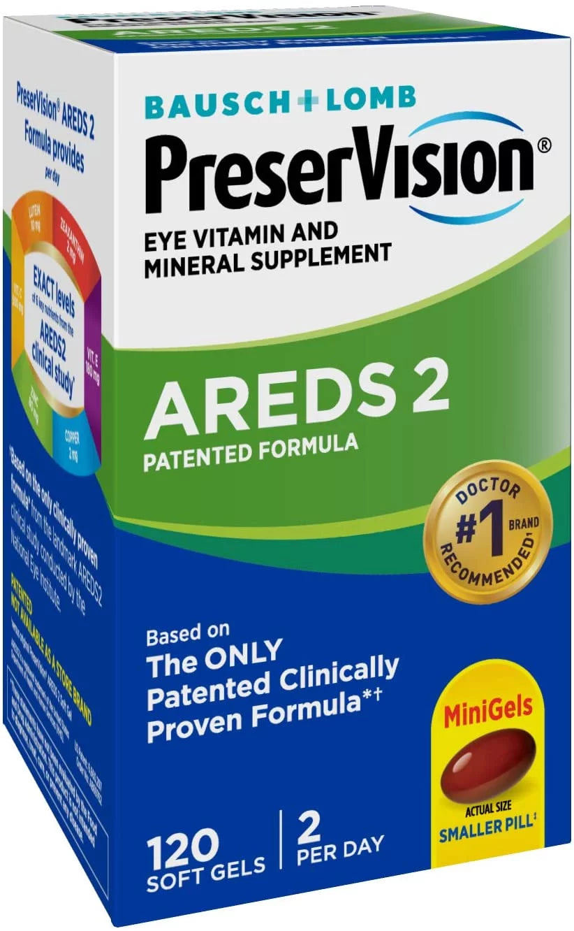 120 Count Soft Gels Vitamin & Mineral Supplement A104362