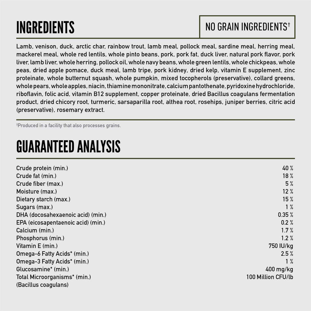 Dry Dog Food W182913