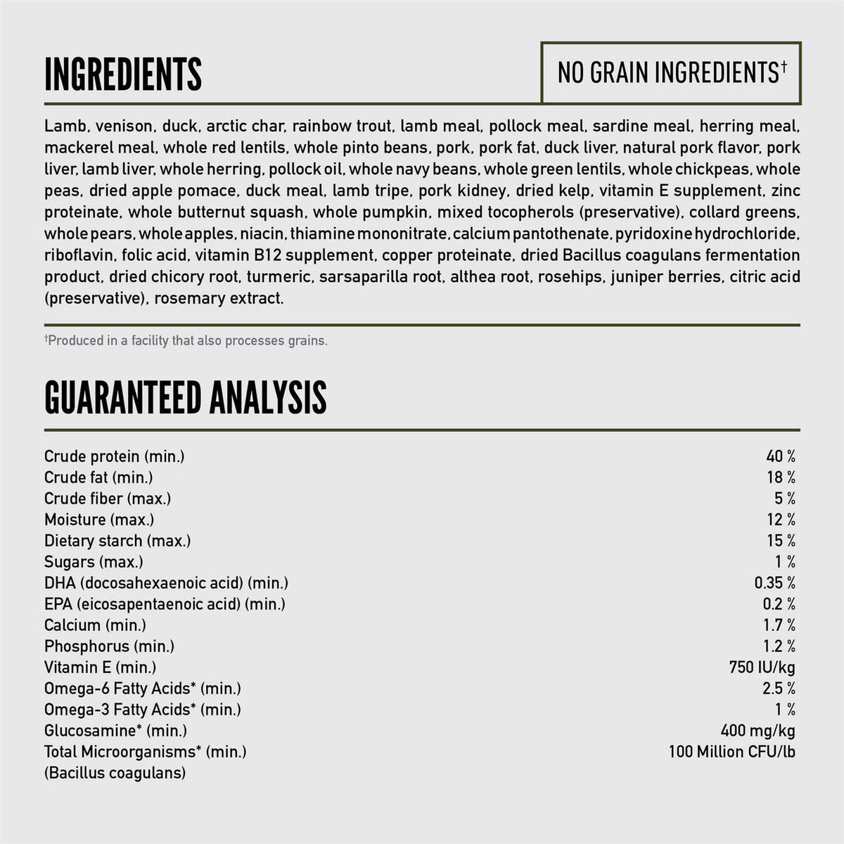 Dry Dog Food W182913