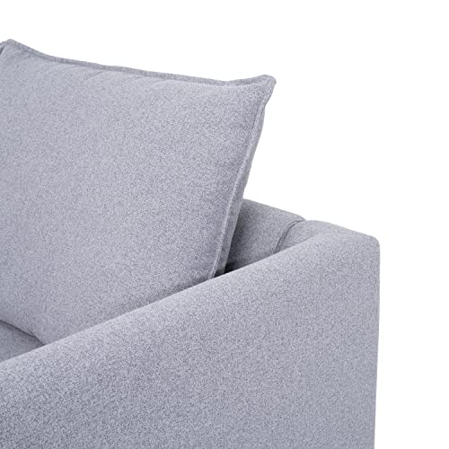Caramel 6-Seater Modular Sleeper Couch with Ottoman Air Leather H173