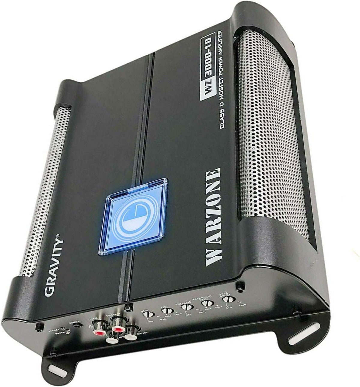 3000W Class D Car Amplifiers with Remote Sub Control R727