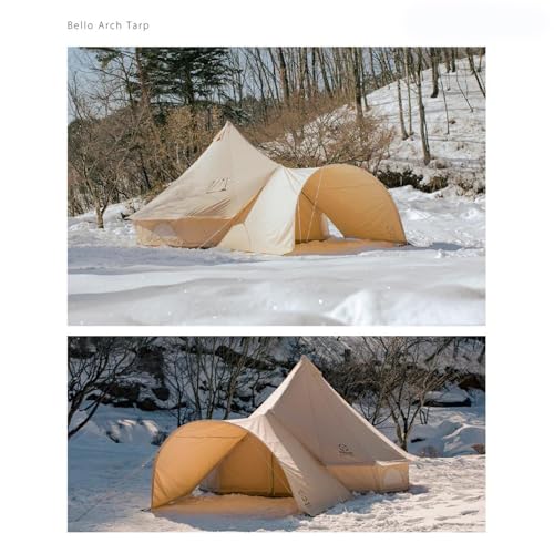 Canvas Bell Tent with Stove Jack, 4 Season, 10/13ft I689