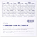 6PCS Checkbook Register C309324