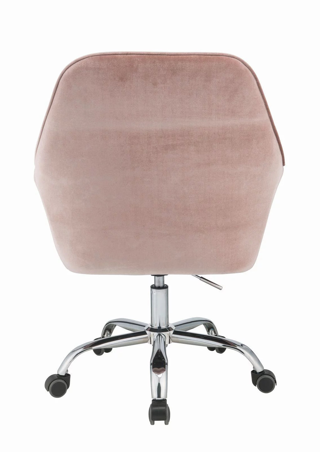 Pink Peach Velvet Office Chair M948