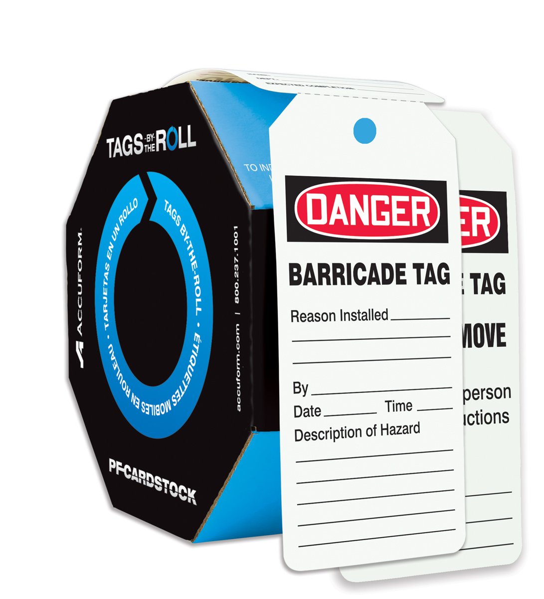 Danger Barricade Tags S4670