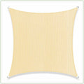 16 ft. x 16 ft. Beige Square Sun Shade Sail X196232