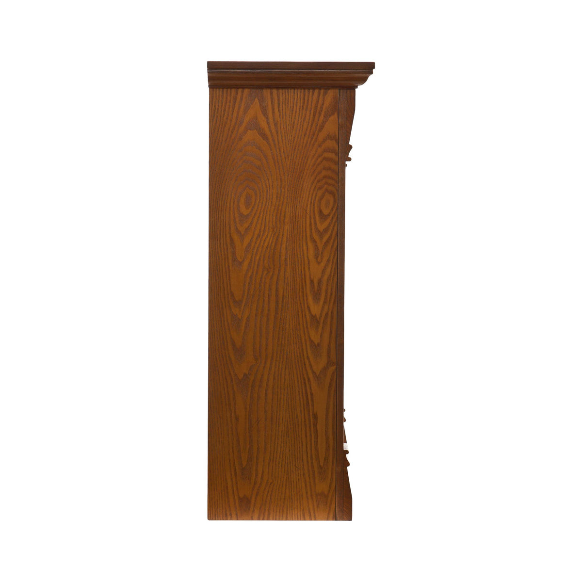 Salem Antique Oak Electric Fireplace S70412