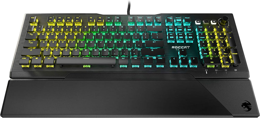 Black Low Profile Full Size PC Gaming Keyboard R2739