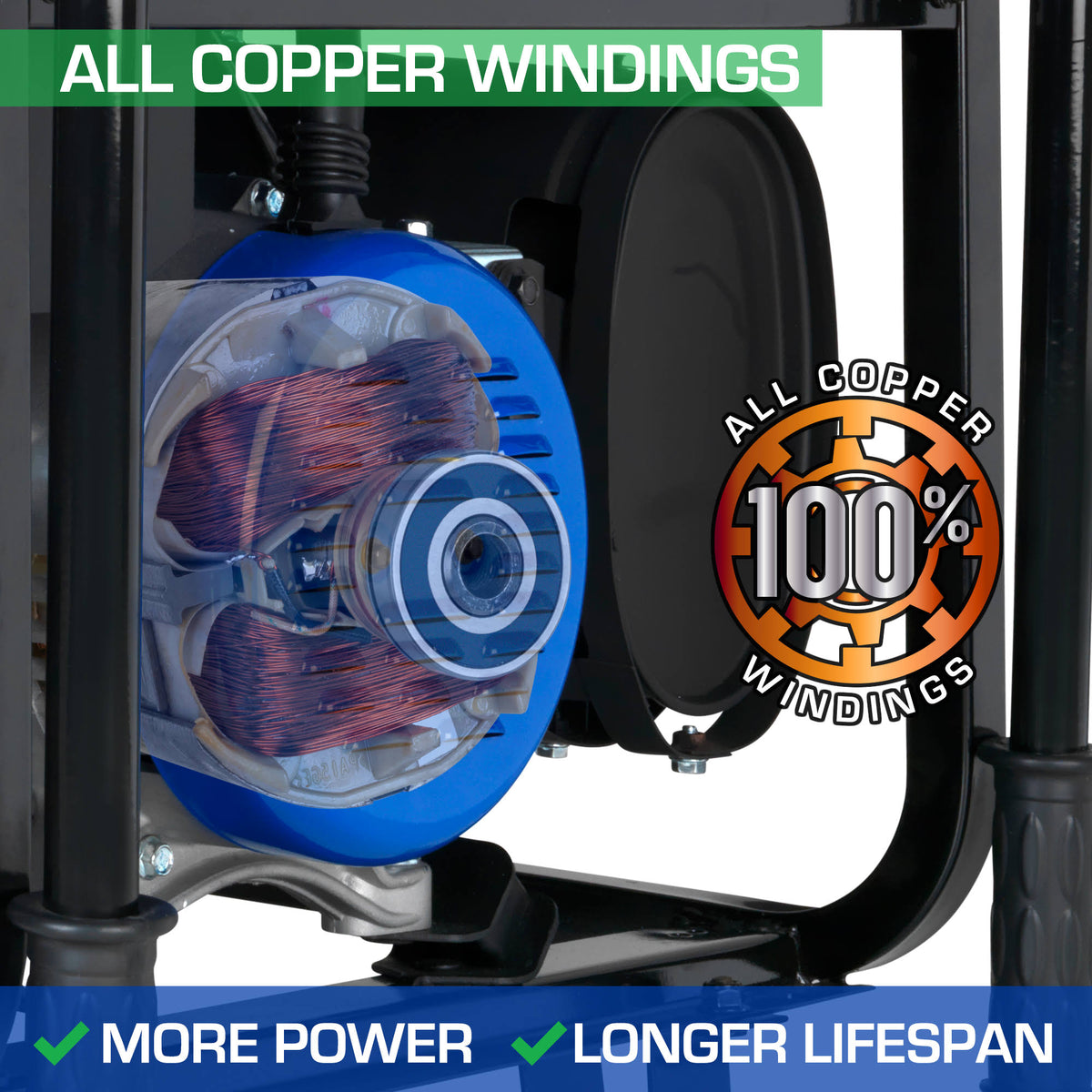 5,500/4,500-Watt Dual Fuel Gasoline/Propane Portable Generator E573056