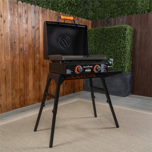 22 Propane Griddle with Stand and Adapter Hose D533