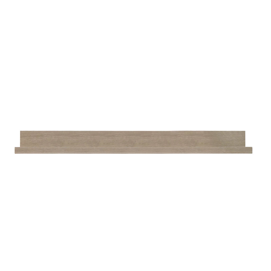 Rectangle Wood Floating Shelf, Driftwood Y590