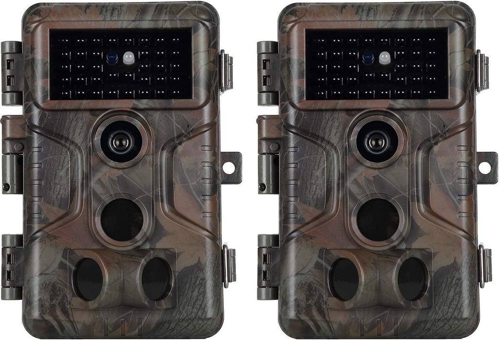 2-Pack 24MP 1296P Trail Cameras with Night Vision A74707