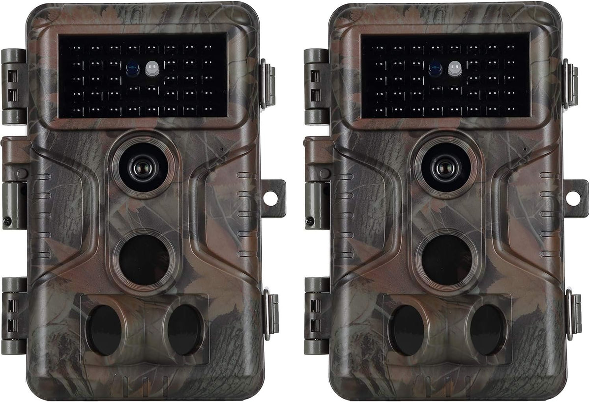 2-Pack 24MP 1296P Trail Cameras with Night Vision A74707