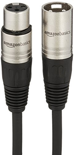 Black Cardioid Condenser Studio XLR Microphone, USB Audio Interface B279421