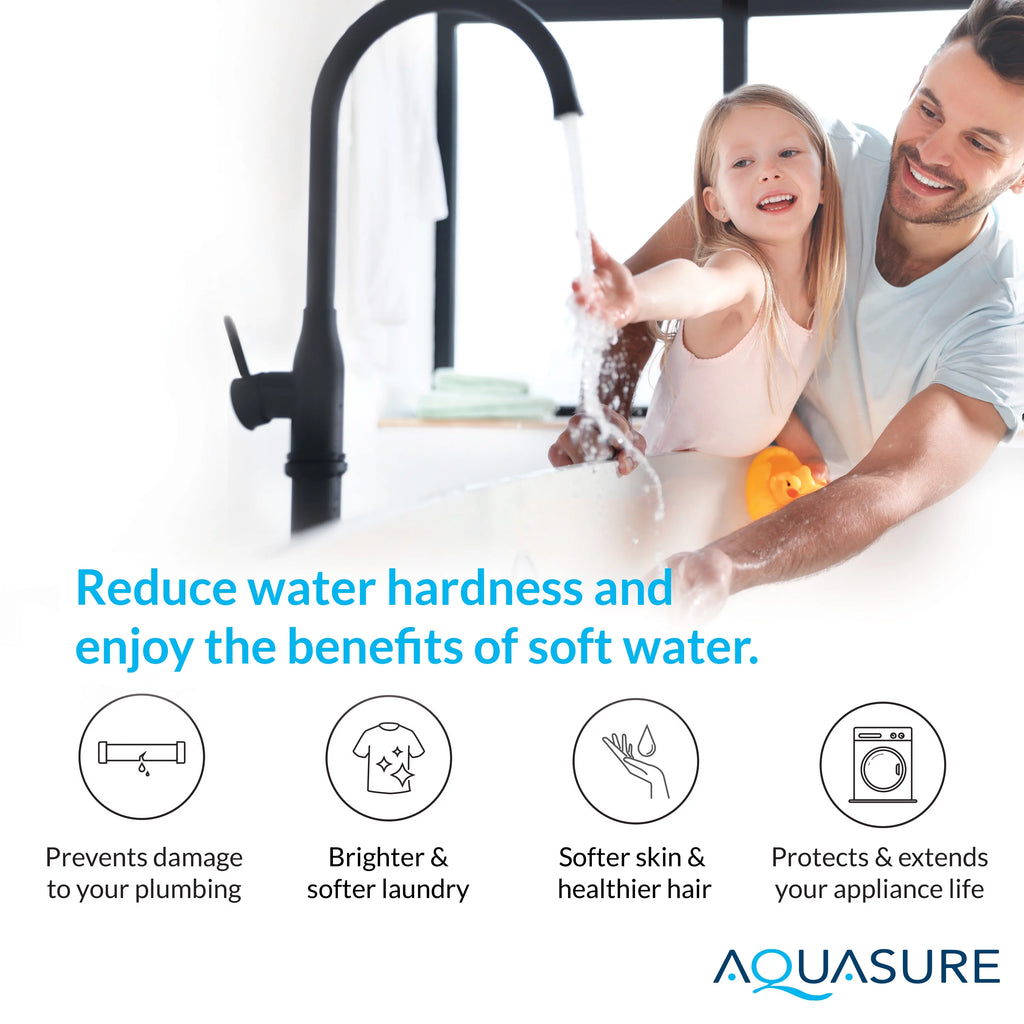 64,000 Grain Water Softener with Fine Mesh Resin H495