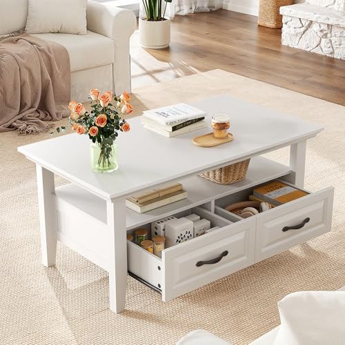 Natural Oak Lift Top Coffee Table with Storage M38485