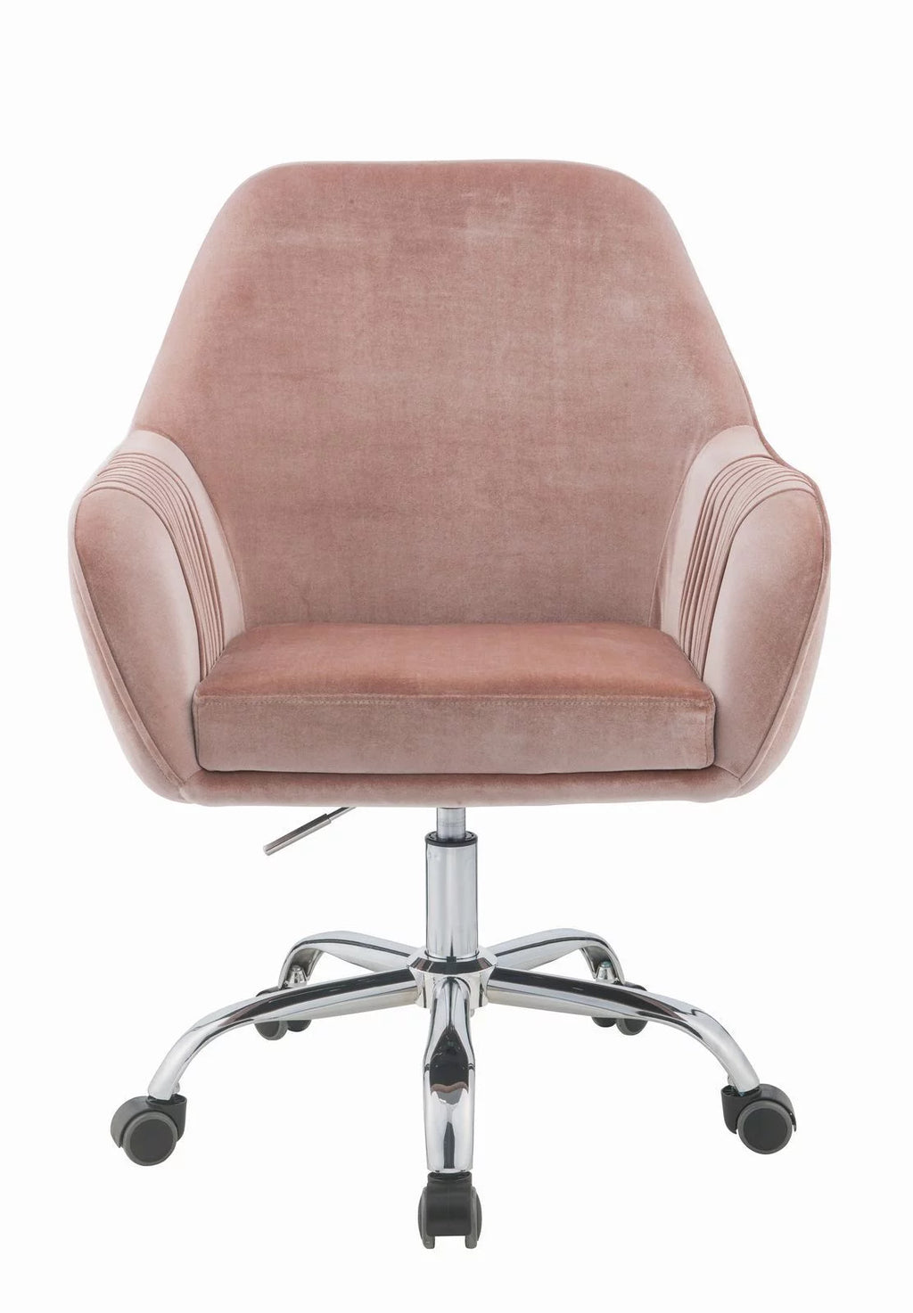 Pink Peach Velvet Office Chair M948