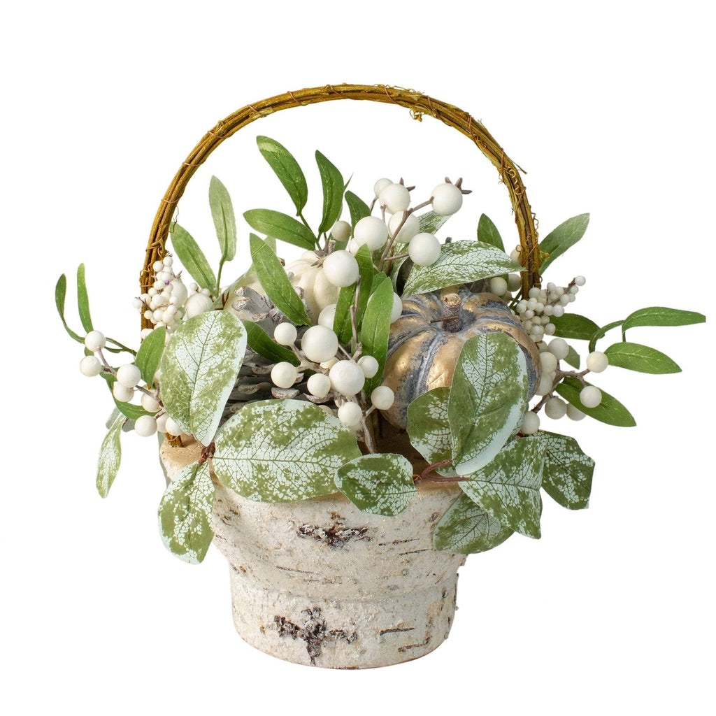 13x22 Artificial Fall Harvest Basket C215