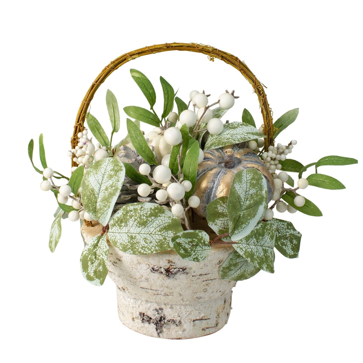 13x22 Artificial Fall Harvest Basket C215