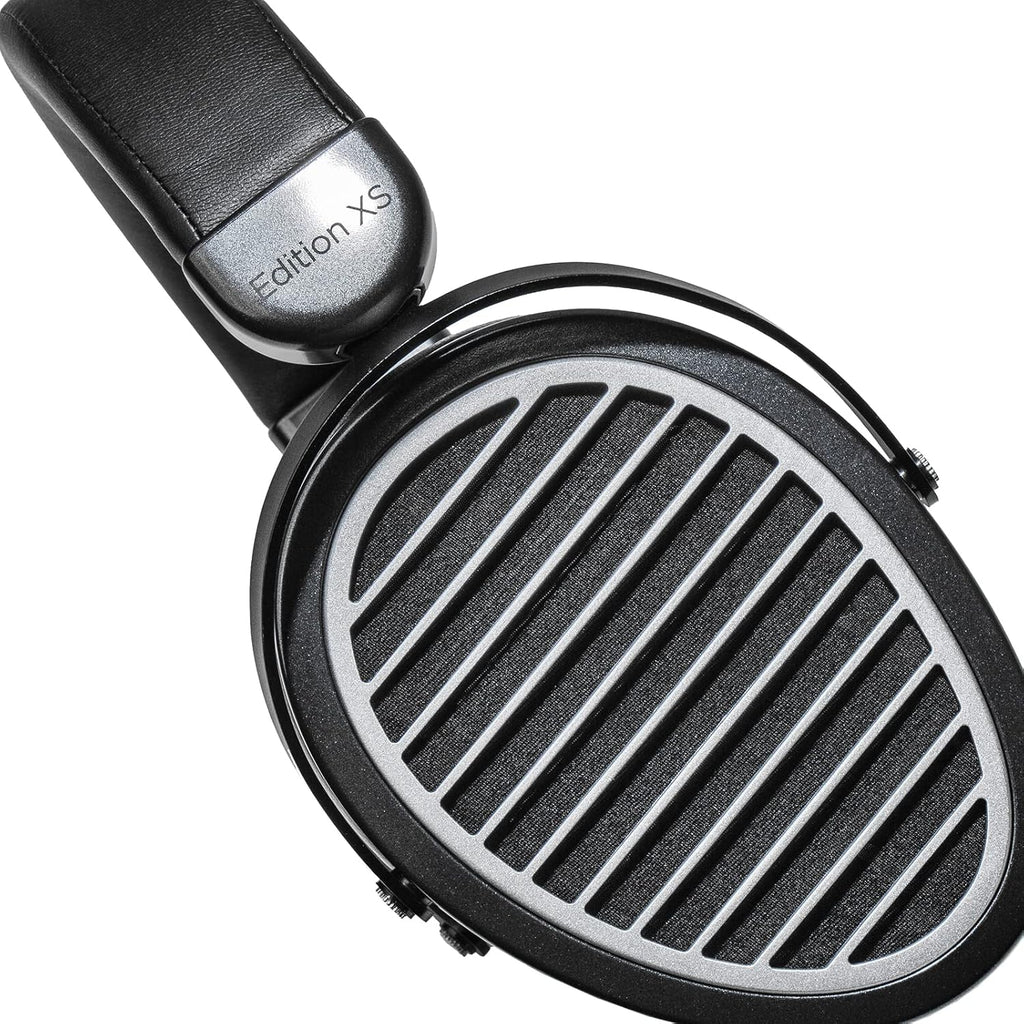 Full-Size Over-Ear Open-Back Planar Magnetic Headphones with Adjustable Headband, Detachable Cable-Black Z254634