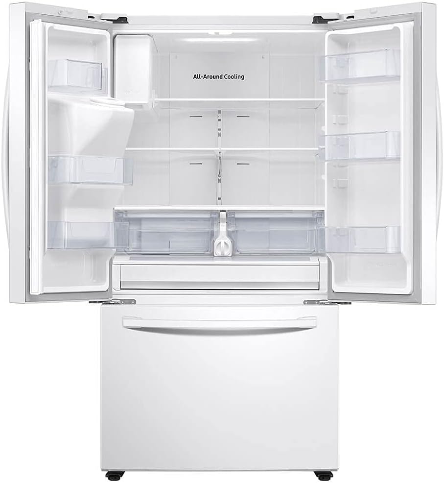 White French Door Refrigerator 27 Cu. Ft. B12800