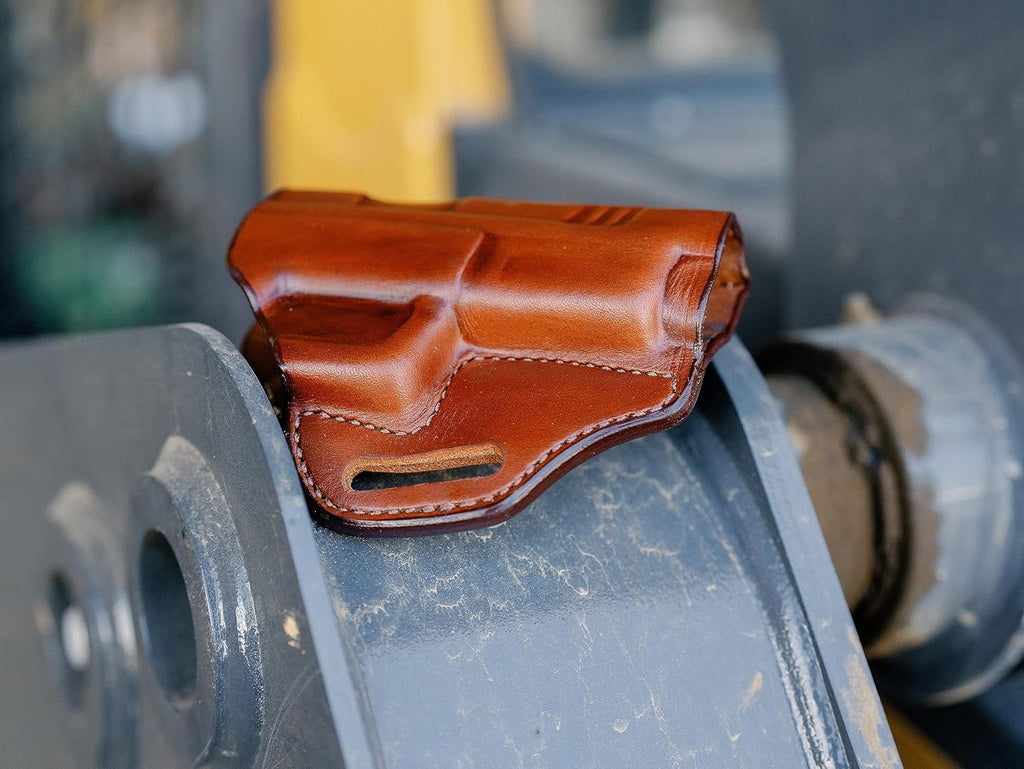 Tan Right Hand Belt Slide Holster J60717