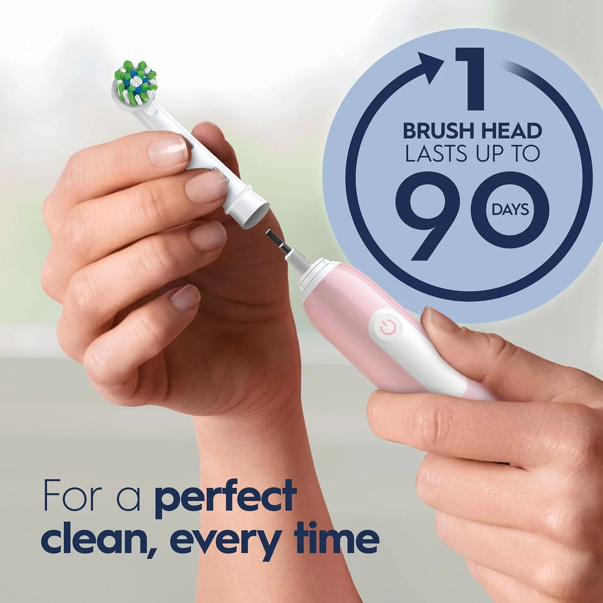White Rechargeable Electric Toothbrush D24838