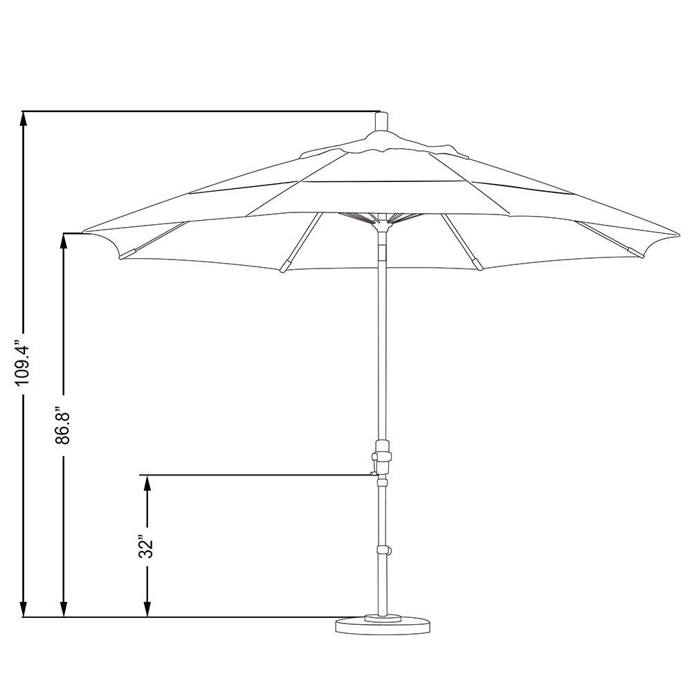 11' Patio Umbrella Z54790