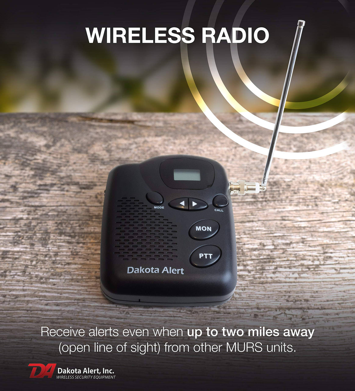Wireless Motion Detection Kit Base Station Radio J328892