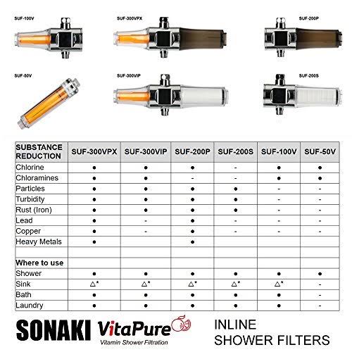 Vitamin C Inline Shower Filter Assembly T8719