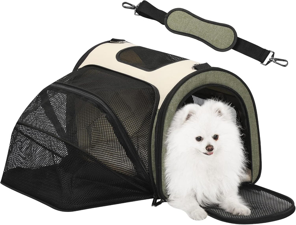 Airline Approved Expandable Collapsible Cat Carrier F89058