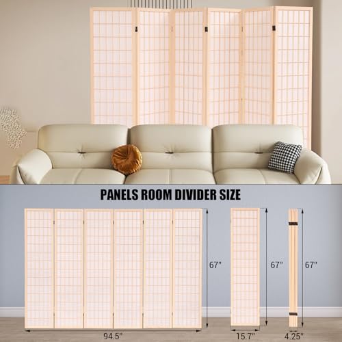 4 Panel Wooden Room Divider Screen Q391346
