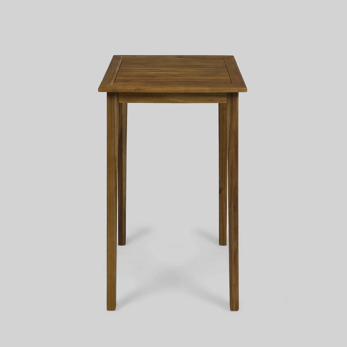 Acacia Wood Square Bar Table C693426