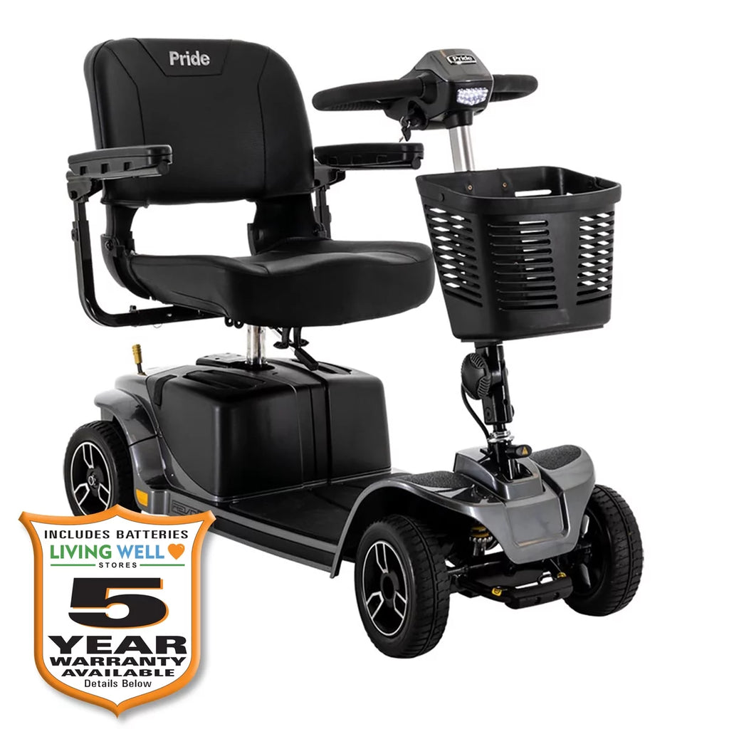 Blue 4-Wheel Scooter B6423
