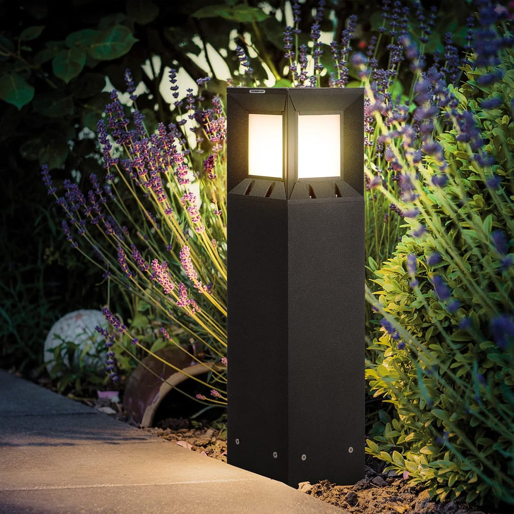 Solar IP54 Waterproof 3000K LED 32 Inches Outdoor Bollard Light G527707