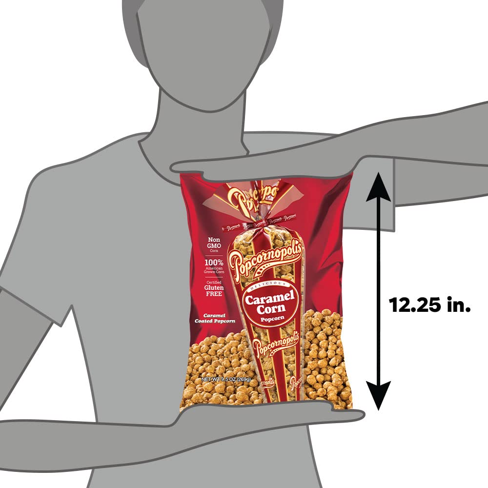 Gourmet Caramel Corn Popcorn 9.5 Oz I6406