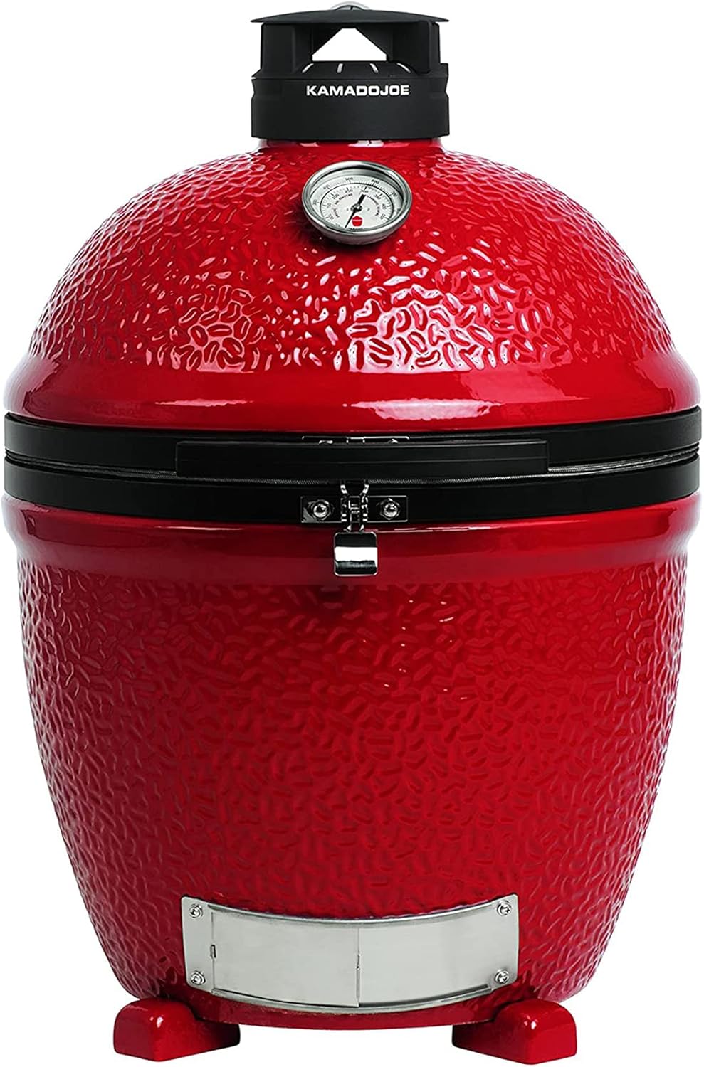 18-inch Charcoal Grill with Cart and Side Shelves, Blaze Red Pack of 2 U3006