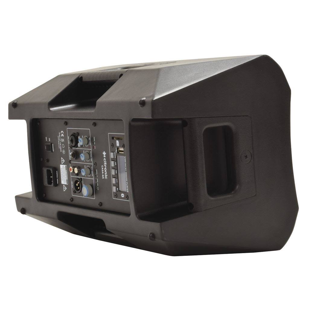 Full Range Active PA Speaker with Bluetooth, DSP, USB & SD D627